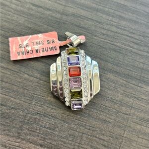 Rainbow Pendant Stainless Steel